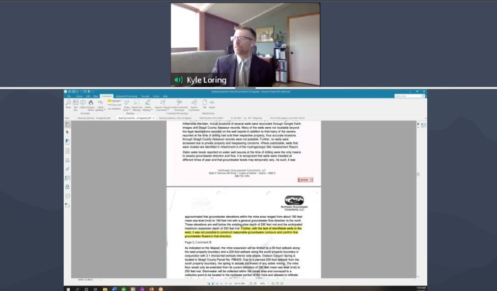 Lake Erie Mine hearing